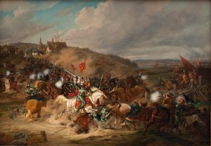 Daniel Rantzau bemächtigt sich der Tureby-Brücke in Schonen während des Siebenjährigen Krieges 1563-1570