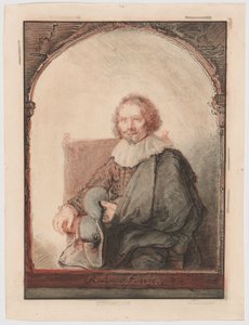 Porträt eines Mannes in einem Sessel, aus Collection d