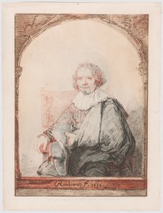 Porträt eines Mannes in einem Sessel, aus Collection d