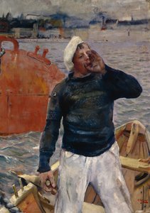 Einholen von Christian Krohg