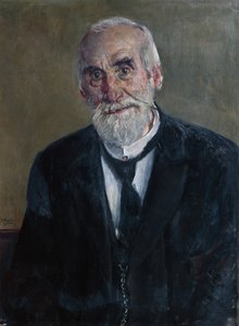 Mikael A Lund (Kaufmann in Sarpsborg 1831-1914) von Christian Krohg