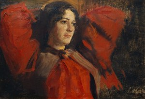 Miss Anna Diriks von Christian Krohg