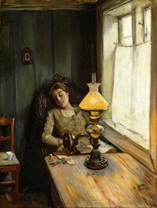 Müde von Christian Krohg