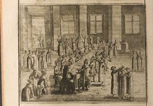 Die Hochzeit (Illustration aus Reisen zum Großherzog von Moskau und zum König von Persien von Adam)