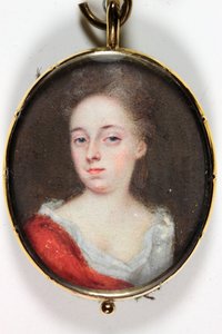 Eine Dame, wahrscheinlich Lady Dorothy Savile, Gräfin von Burlington von Christian Richter