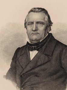 Porträt des Komponisten Franz Lachner von Christian Riedt