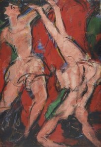 Akrobaten von Christian Rohlfs