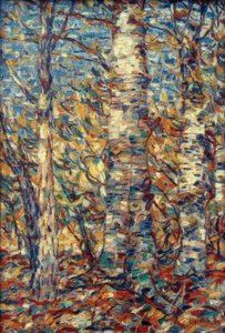 Birkenwald von Christian Rohlfs