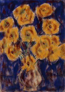 Chrysanthemen von Christian Rohlfs