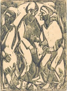 Beratung, 1913 von Christian Rohlfs