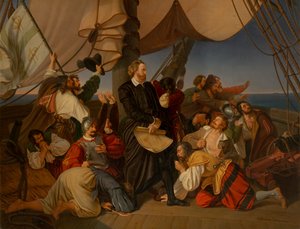 Kolumbus entdeckt die Küsten Amerikas, 1846