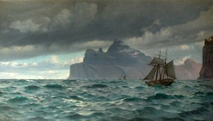 Kap Nord, Island, 1884 von Christian Vigilius Blache