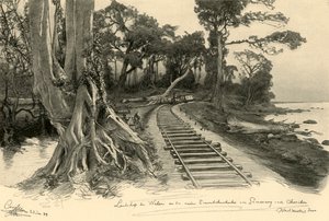 Eisenbahn, Weleri, Java, 1898