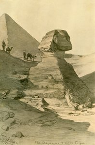 Die Pyramide von Khufu und die Sphinx, 1898