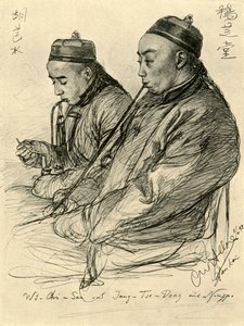 Wu-Chi-Sei und Jang-Tse-Dong aus Ningpo, 1898 von Christian Wilhelm Allers