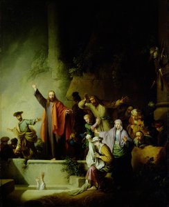 Die Auferweckung des Lazarus von Christian Wilhelm Ernst Dietrich