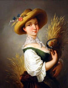 Der Schnitter (Allegorie des Sommers) von Christian Wilhelm Ernst Dietrich