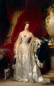 Porträt der Kaiserin Alexandra Fjodorowna Charlotte von Preußen, 1840