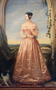 Porträt der Großherzogin Alexandra Nikolajewna, 1840 von Christina Robertson