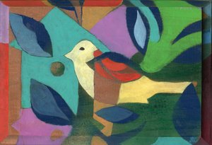 Kleiner gelber Vogel, ca. 2023 von Christina Saj