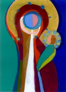 Madonna und Kind von Christina Saj