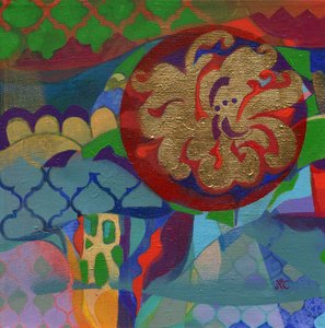 Meditation 35, ca. 2017 von Christina Saj