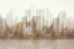 Abstrakte Stadtreflexionen von Christina Sillen