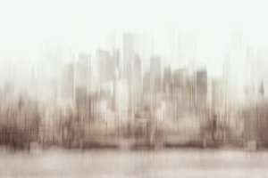 Träumerische Skyline-Unschärfe von Christina Sillen