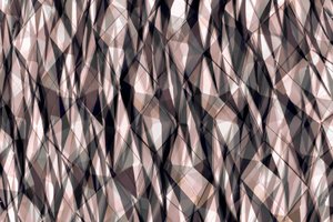 Facettierte Geometrische Schichten von Christina Sillen