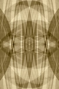 Goldene Geometrische Schichten von Christina Sillen