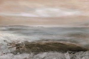 Nebelige Küstenruhe von Christina Sillen