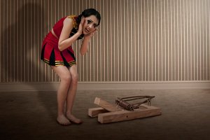 Erschrockene Cheerleader-Falle von Christine von Diepenbroek