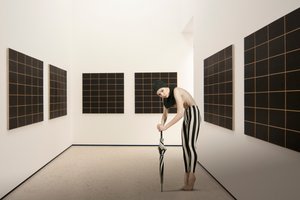Gestreifte Figur in Galerie von Christine von Diepenbroek