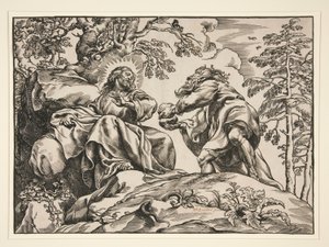 Die Versuchung Christi durch den Teufel
