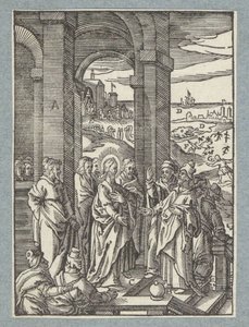 Die Pharisäer und Schriftgelehrten fordern ein Zeichen von Christus