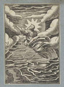 Erster Schöpfungstag: Trennung von Licht und Dunkelheit von Christoffel van Sichem (II)