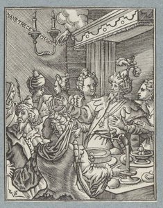 Festmahl von Belsazar von Christoffel van Sichem (II)