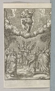 Himmelfahrt Christi von Christoffel van Sichem (II)
