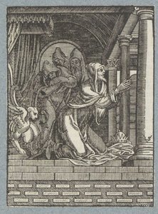 König von Ninive tut Buße