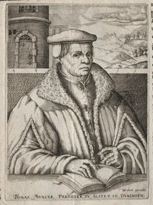 Porträt von Thomas Müntzer, 1609