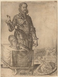 Wilhelm von Nassau, Prinz von Oranien von Christoffel van Sichem I after Hendrik Goltzius