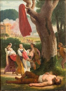 Hagbard und Signe, vor 1820 von Christoffer Wilhelm Eckersberg