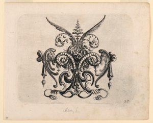 Tafel 37, aus Neüw Grotteßken Buch (Neues Groteskenbuch)