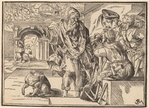 Christus erzählt seinen Jüngern vom Jüngsten Gericht von Christoph Murer