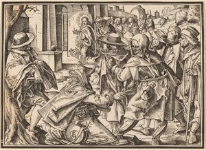 Christus erzählt seinen Jüngern vom Jüngsten Gericht von Christoph Murer