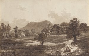 Lausitzer Landschaft mit dem Landeskrone-Berg