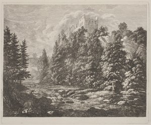 Sammlung radierter Blätter von Nathe