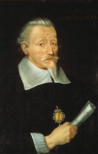 Porträt des Komponisten Heinrich Schütz von Christoph Spetner