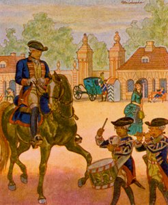 Wache am Brandenburger Tor von Christophe (1856 1945)