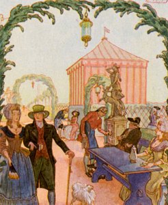 Schmausengarten vor Nürnberg von Christophe (1856 1945)